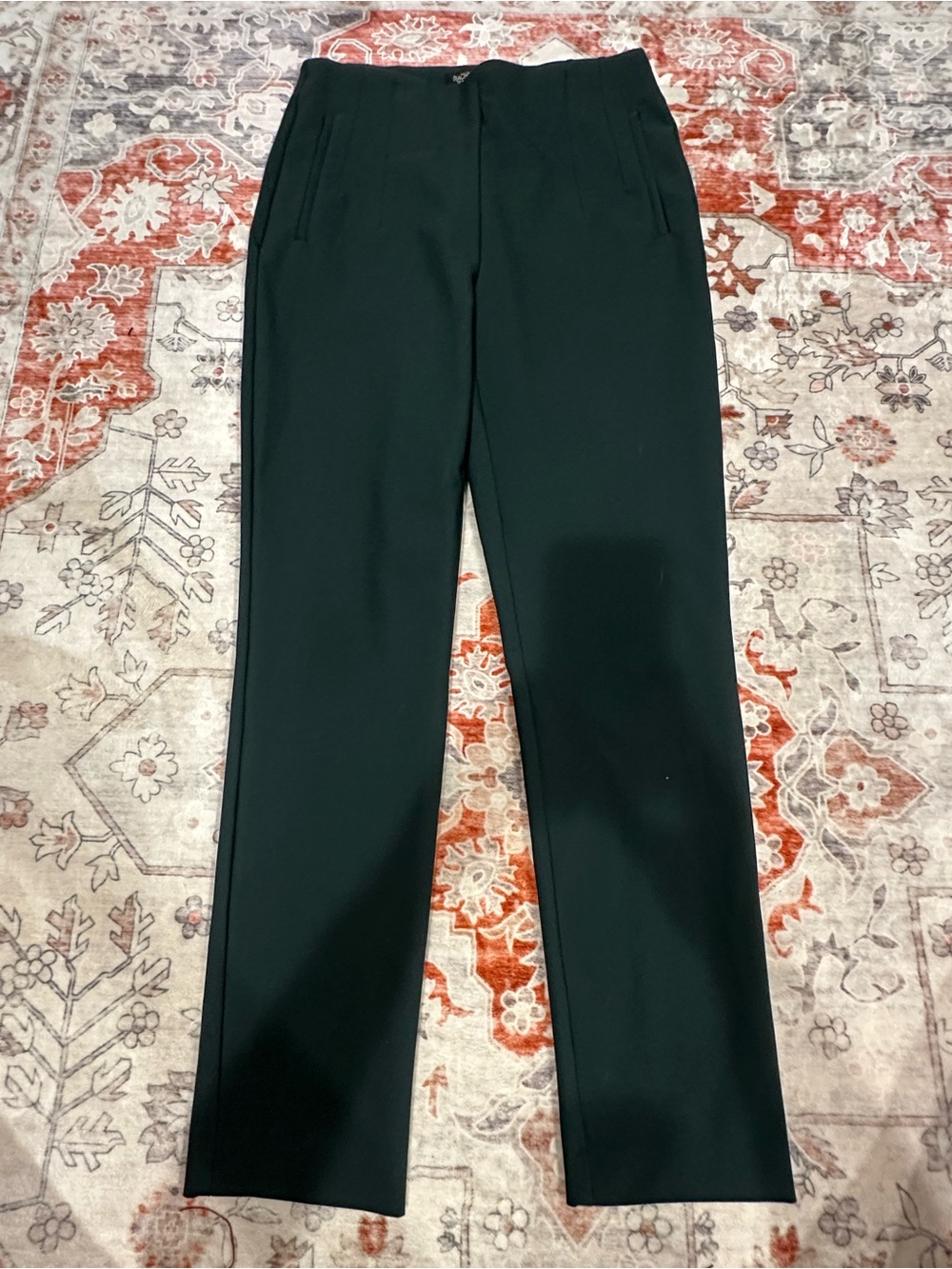 Women’s Straight-Leg Dress Pants - Green